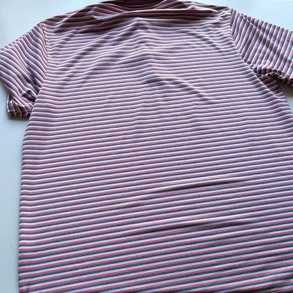 Matte Grey Performance Golf Polo Sz. L - Picture 5 of 8